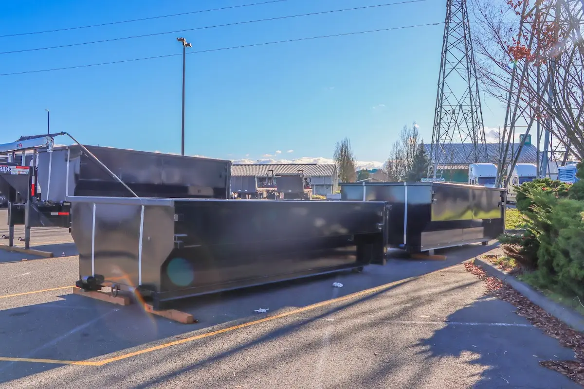 Professional dumpster rental and junk removal service in St. Gabriel